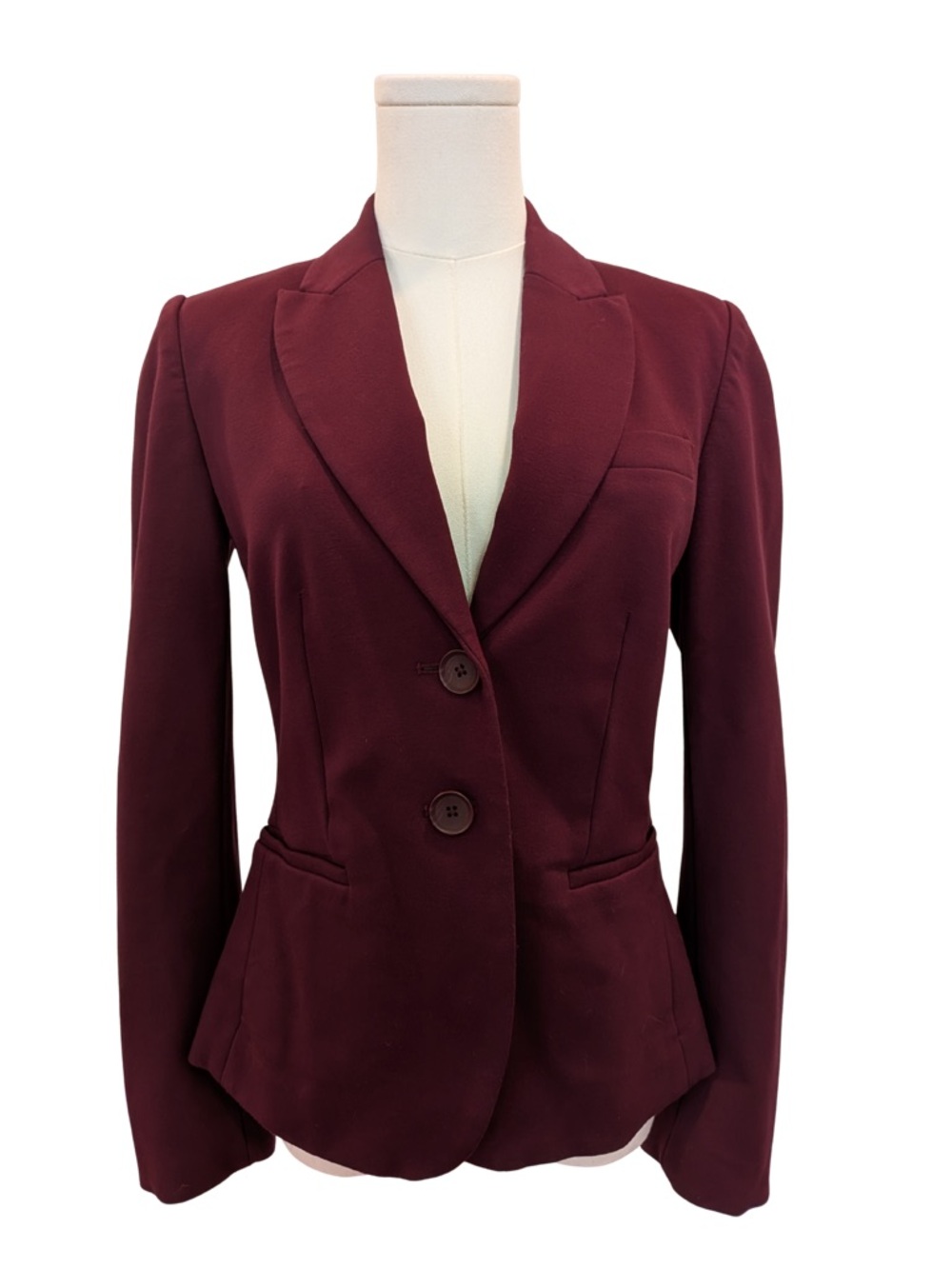 Boden Women's Wine Red Tailored Blazer